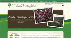 Desktop Screenshot of milarchnursery.com